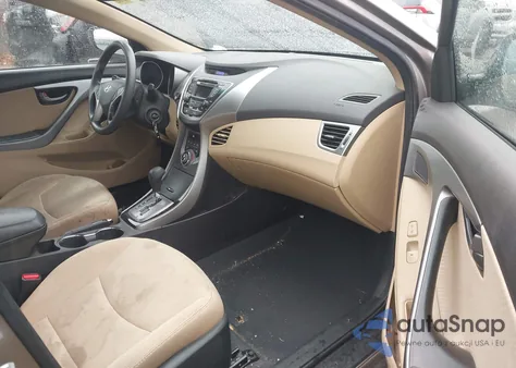 2013 Hyundai Elantra Gls from USA, damaged, VIN 5NPDH4AE5DH270457